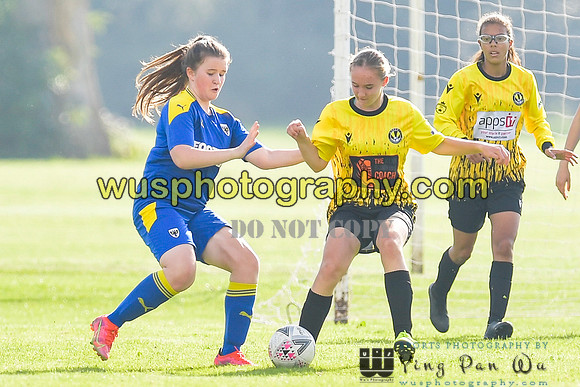 20211009-142900 MFA Girls U13 v AFC Wimbledon Girls U14