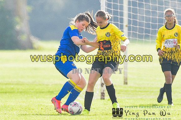 20211009-142900A MFA Girls U13 v AFC Wimbledon Girls U14