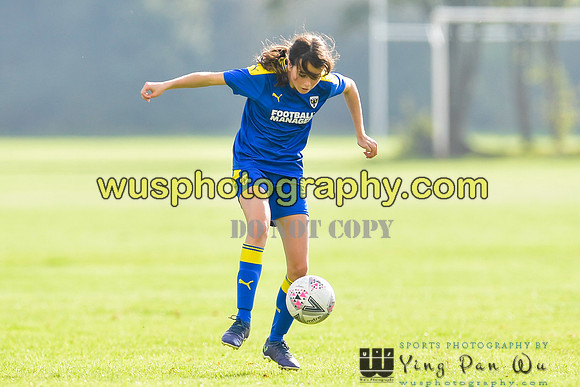 20211009-143301 MFA Girls U13 v AFC Wimbledon Girls U14