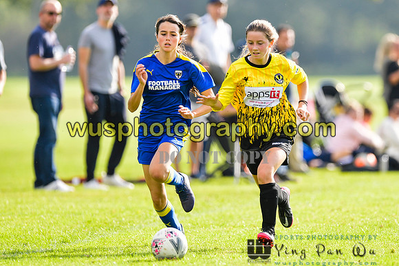 20211009-143306 MFA Girls U13 v AFC Wimbledon Girls U14