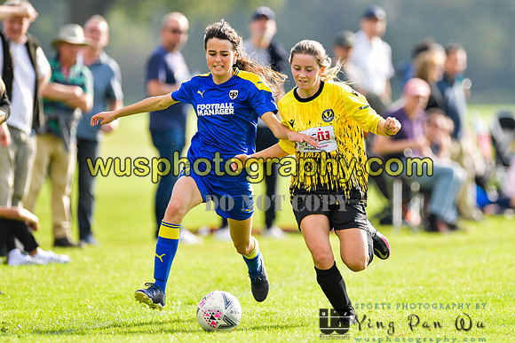 20211009-143306C MFA Girls U13 v AFC Wimbledon Girls U14