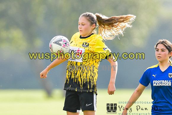 20211009-143353B MFA Girls U13 v AFC Wimbledon Girls U14