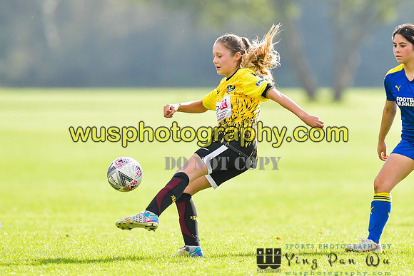 20211009-143354 MFA Girls U13 v AFC Wimbledon Girls U14