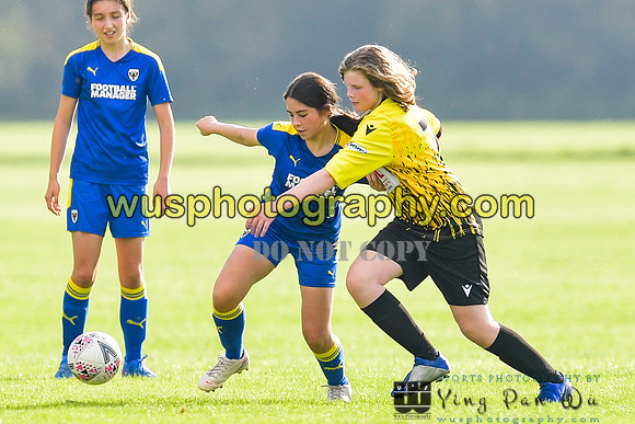20211009-143505 MFA Girls U13 v AFC Wimbledon Girls U14