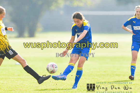 20211009-143907E MFA Girls U13 v AFC Wimbledon Girls U14