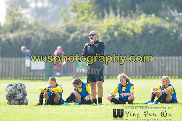 20211009-141035 MFA Girls U13 v AFC Wimbledon Girls U14