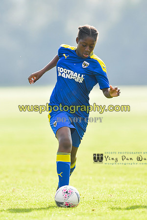20211009-143918B MFA Girls U13 v AFC Wimbledon Girls U14
