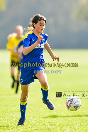 20211009-144009 MFA Girls U13 v AFC Wimbledon Girls U14
