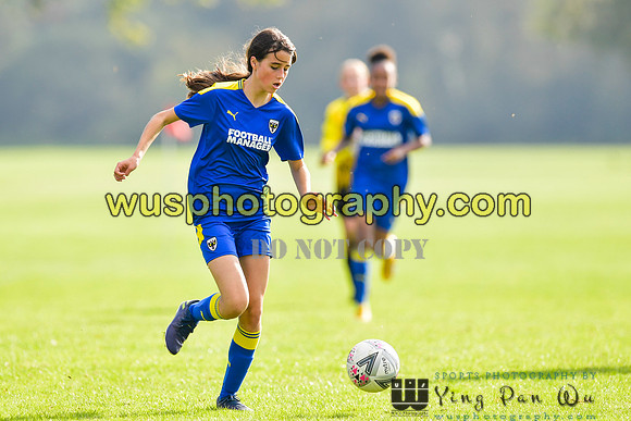 20211009-144008 MFA Girls U13 v AFC Wimbledon Girls U14