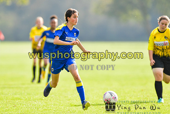 20211009-144009A MFA Girls U13 v AFC Wimbledon Girls U14