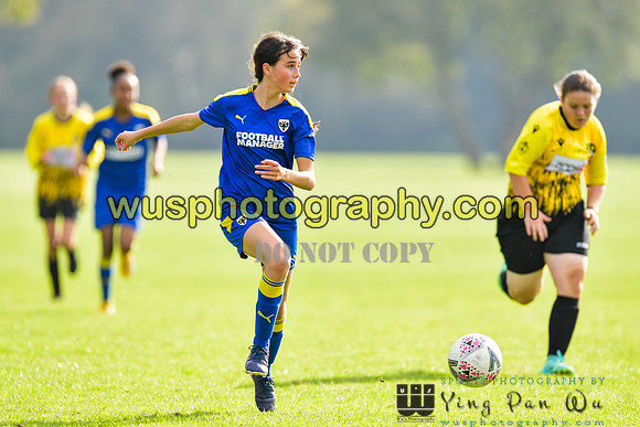 20211009-144009B MFA Girls U13 v AFC Wimbledon Girls U14