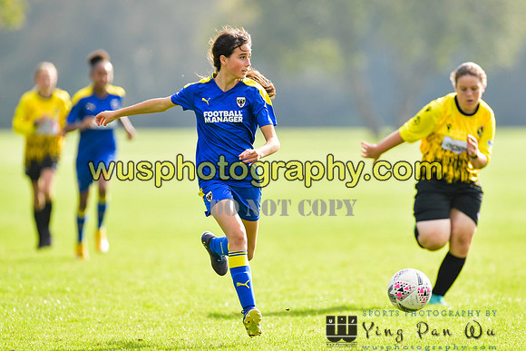 20211009-144009C MFA Girls U13 v AFC Wimbledon Girls U14