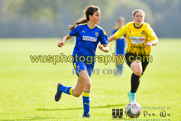 20211009-144010 MFA Girls U13 v AFC Wimbledon Girls U14