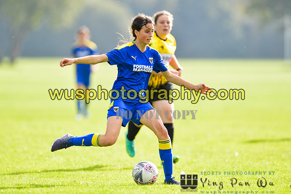 20211009-144010C MFA Girls U13 v AFC Wimbledon Girls U14