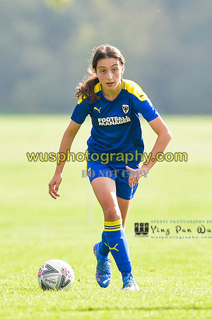 20211009-144037 MFA Girls U13 v AFC Wimbledon Girls U14