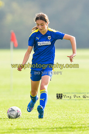 20211009-144038 MFA Girls U13 v AFC Wimbledon Girls U14