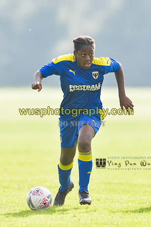 20211009-143917A MFA Girls U13 v AFC Wimbledon Girls U14