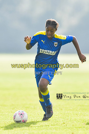 20211009-143918 MFA Girls U13 v AFC Wimbledon Girls U14