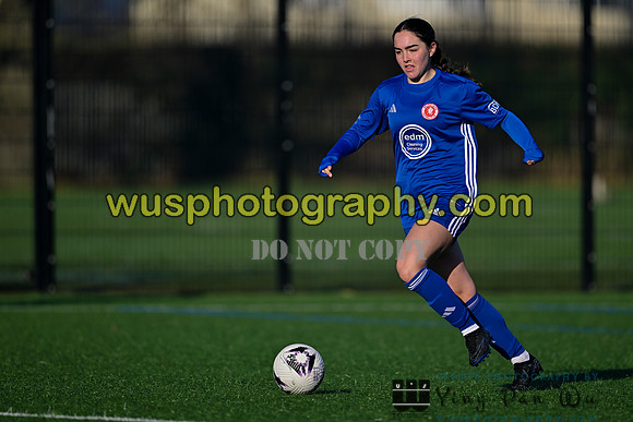 20250111-114419B Welling United Academy Girls U17 U18 v PLYR FC Girls U17 U18
