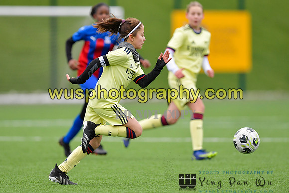 20220122-145959A Crystal Palace FC Girls U12 v Arsenal FC Girls U12