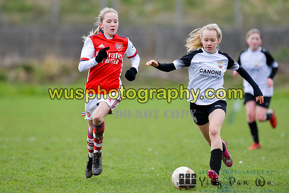 20220305-133542 London Bees Academy U14 v Arsenal FC Girls U13