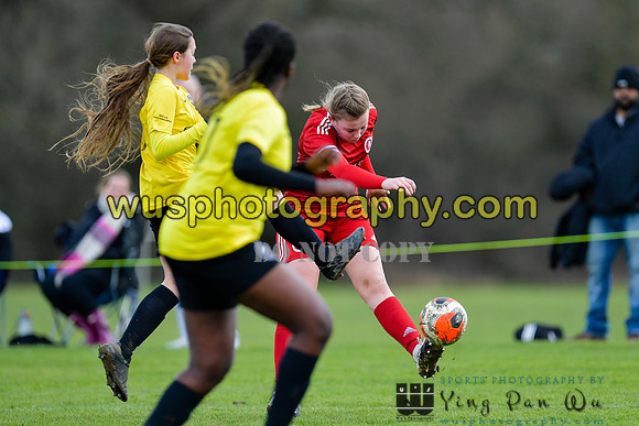 20220312-121217A Watford Ladies FC U14 Warriors v Welling United Girls U14