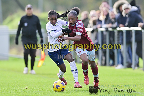 20221119-105848E Tottenham Hotspur Women FC Academy U15 v West Ham United Academy Girls U15