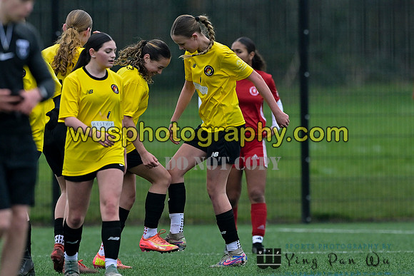 20250215-150345B Welling United Academy Girls U16 v Ebbsfleet United Girls U16