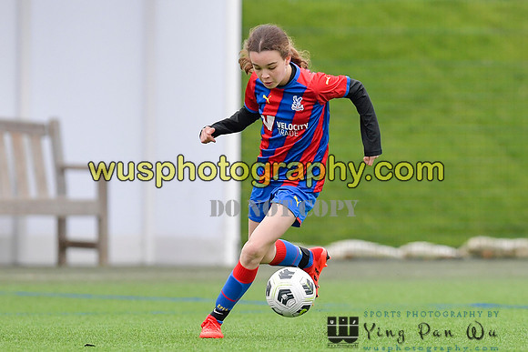 20220122-145744 Crystal Palace FC Girls U12 v Arsenal FC Girls U12