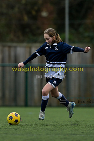20250222-110316 Millwall Lionesses U12 v New Level Soccer Girls U12