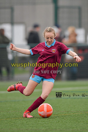 20220115-144047 West Ham United Performance Girls U16 v London City Lionesses U16