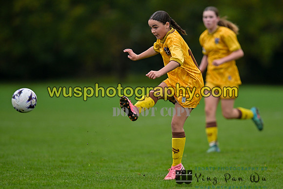 20241102-123432 Sutton United Girls U13 v Hartland Girls Academy U13