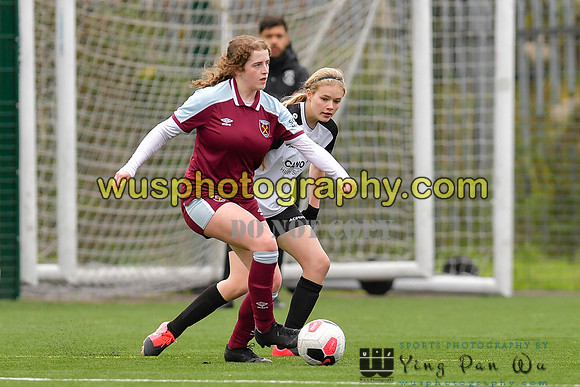 20211211-115129 West Ham United Academy Girls U16 v London Bees Academy U16