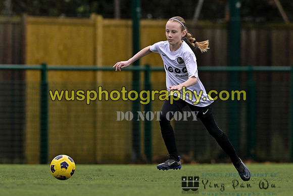 20250222-102306B Millwall Lionesses U12 v New Level Soccer Girls U12