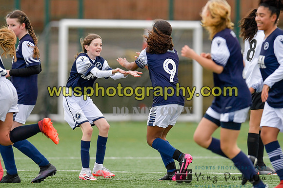 20201031-144934 London Bees Academy U14 v Millwall Lionesses Girls U14