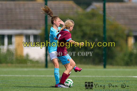 20210911-134001 West Ham United Girls U14 v South Gloucestershire JPL RTC U14