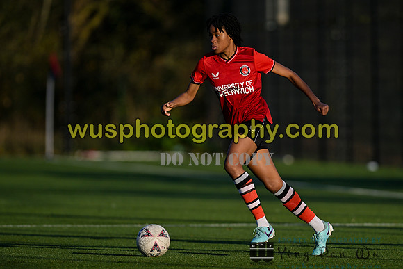 20231206-141120 Charlton Athletic Women PGA U21 v Tottenham Hotspur Women PGA U21