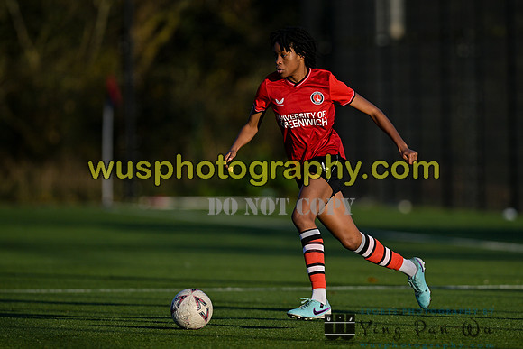 20231206-141120A Charlton Athletic Women PGA U21 v Tottenham Hotspur Women PGA U21