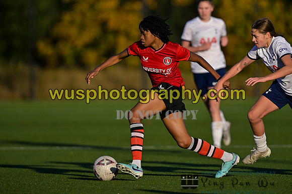 20231206-141121 Charlton Athletic Women PGA U21 v Tottenham Hotspur Women PGA U21