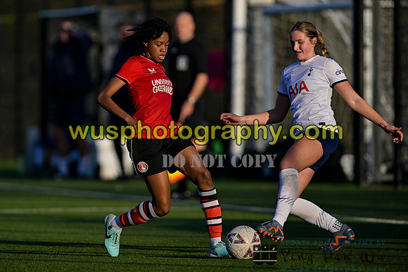 20231206-141156A Charlton Athletic Women PGA U21 v Tottenham Hotspur Women PGA U21