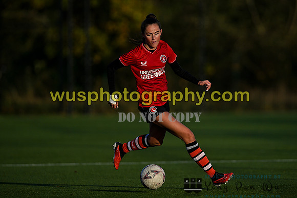 20231206-141534A Charlton Athletic Women PGA U21 v Tottenham Hotspur Women PGA U21