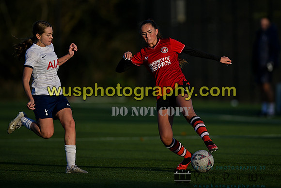 20231206-141535B Charlton Athletic Women PGA U21 v Tottenham Hotspur Women PGA U21