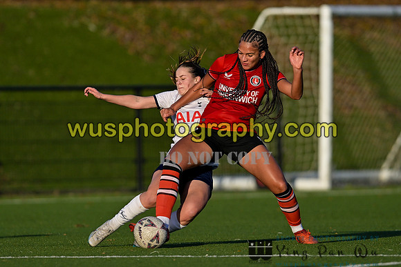 20231206-141602D Charlton Athletic Women PGA U21 v Tottenham Hotspur Women PGA U21