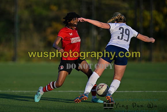 20231206-142144 Charlton Athletic Women PGA U21 v Tottenham Hotspur Women PGA U21