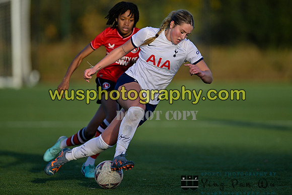 20231206-141946 Charlton Athletic Women PGA U21 v Tottenham Hotspur Women PGA U21