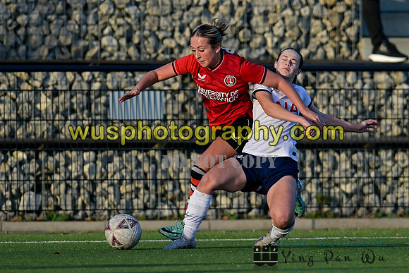 20231206-142450 Charlton Athletic Women PGA U21 v Tottenham Hotspur Women PGA U21