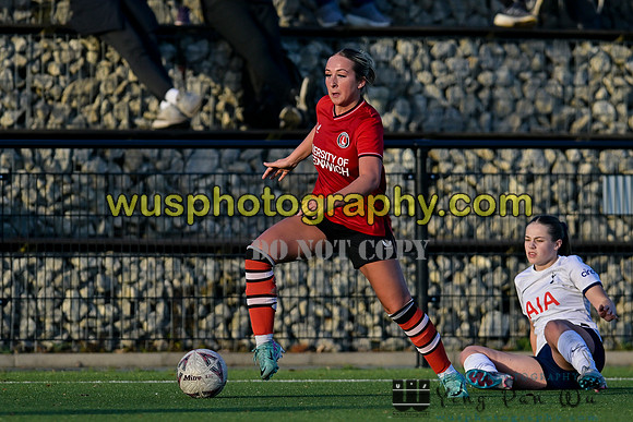 20231206-142451 Charlton Athletic Women PGA U21 v Tottenham Hotspur Women PGA U21
