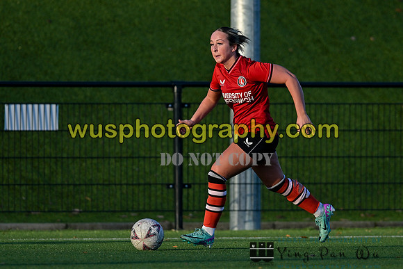 20231206-142453A Charlton Athletic Women PGA U21 v Tottenham Hotspur Women PGA U21