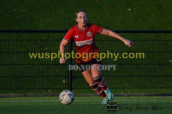 20231206-142546 Charlton Athletic Women PGA U21 v Tottenham Hotspur Women PGA U21