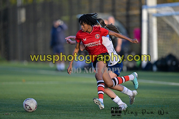 20231206-142603 Charlton Athletic Women PGA U21 v Tottenham Hotspur Women PGA U21